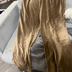 Forever 21 Brown Corduroy Wide-Leg Pants
